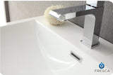 Fresca FVN8525WK Fresca Milano 26" White Oak Modern Bathroom Vanity w/ Medicine Cabinet