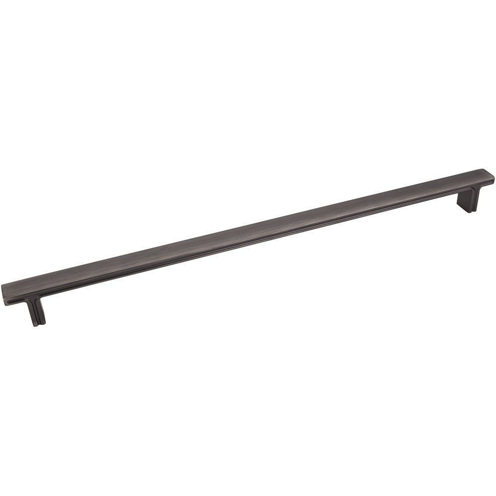 Jeffrey Alexander 867-320BNBDL 320 mm Center-to-Center Brushed Pewter Square Anwick Cabinet Pull