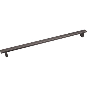 Jeffrey Alexander 867-320BNBDL 320 mm Center-to-Center Brushed Pewter Square Anwick Cabinet Pull