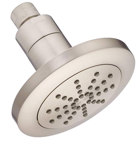 Gerber D460058BN Brushed Nickel Mono Chic 4 1/2" Single Function Showerhead, 2.0GPM