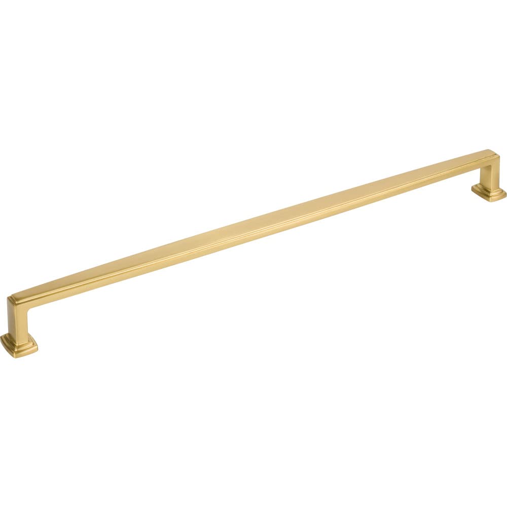 Jeffrey Alexander 171-305BG 305 mm Center-to-Center Brushed Gold Richard Cabinet Pull