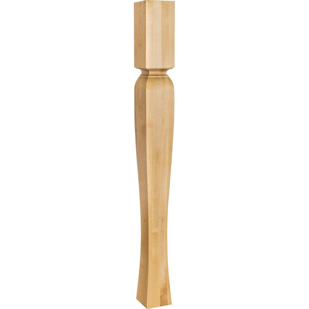 Hardware Resources P64-ALD 3-1/2" W x 3-1/2" D x 35-1/2" H Alder Tapered Arts & Crafts Post