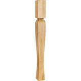 Hardware Resources P64-ALD 3-1/2" W x 3-1/2" D x 35-1/2" H Alder Tapered Arts & Crafts Post
