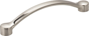 Elements 745-128SN 128 mm Center-to-Center Satin Nickel Arched Belfast Cabinet Pull