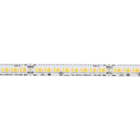 Task Lighting LT400W24V016-TW 16 ft 400 Lumens/Ft Tunable-White 24V Tape Light with TandemLED Technology, 2700K-5000K