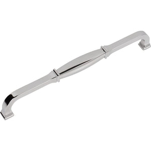 Jeffrey Alexander 278-224PC 224 mm Center-to-Center Polished Chrome Audrey Cabinet Pull