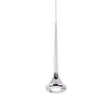Kuzco 402601CH-LED BACH 5" 40 Chrome 120V ELV LED 3000K 90CRI 9W