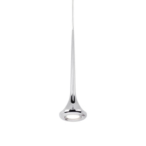 Kuzco 402601CH-LED BACH 5" 40 Chrome 120V ELV LED 3000K 90CRI 9W