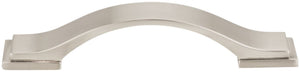 Jeffrey Alexander 80152-96MB 96 mm Center-to-Center Matte Black Strap Mirada Cabinet Pull