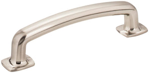 Jeffrey Alexander MO6373SN 96 mm Center-to-Center Satin Nickel Belcastel 1 Cabinet Pull