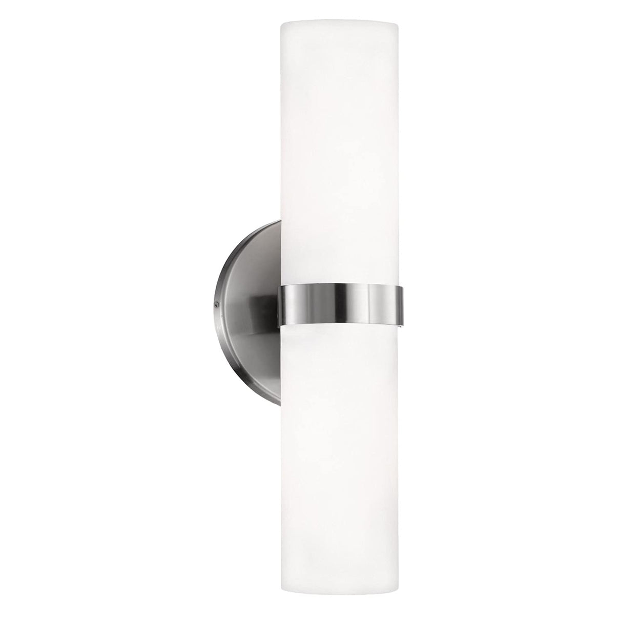 Kuzco WS9815-BN MILANO 15" WS Brushed Nickel 120V ELV LED 3000K 90CRI 17W