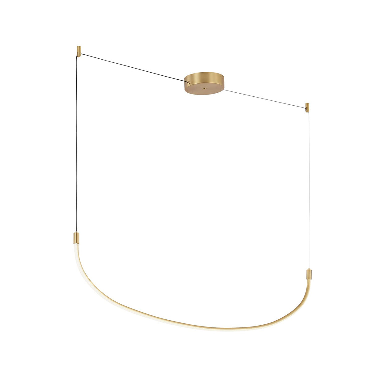 Kuzco LP89036-BG TALIS 36" LP BRUSHED GOLD  22W LED 90 3000K DC LED
