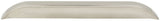 Jeffrey Alexander 484-192224BNBDL 192 mm / 224 mm  Center-to-Center Brushed Pewter Elara Cabinet Pinch Pull