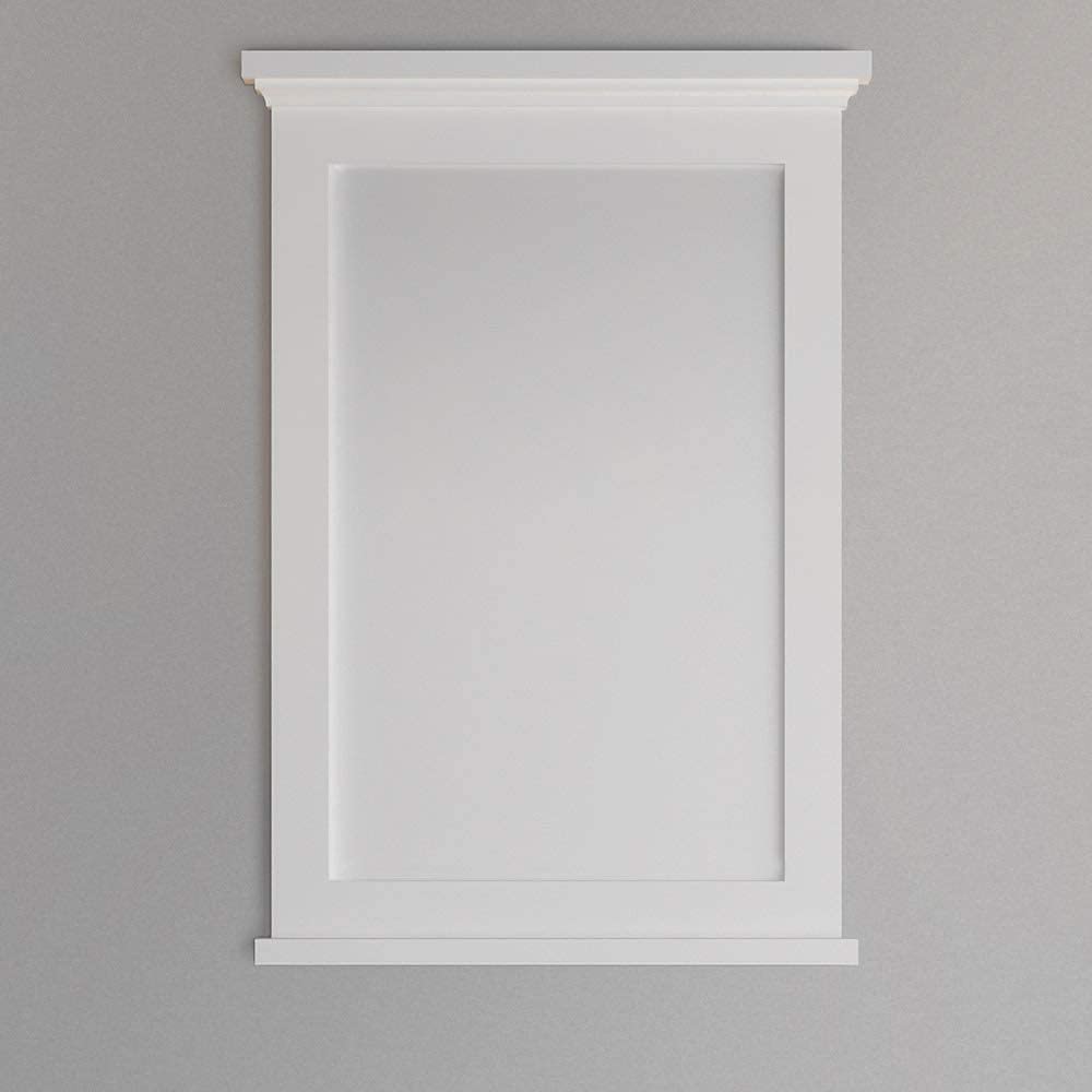 Fresca FMR2424GRV Fresca Windsor 24" Gray Textured Bathroom Mirror