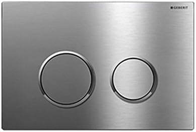Geberit 115.778.SN.1 Sigma 20 Dual-Flush Actuator Plate, Stainless Steel