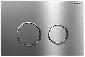 Geberit 115.778.SN.1 Sigma 20 Dual-Flush Actuator Plate, Stainless Steel