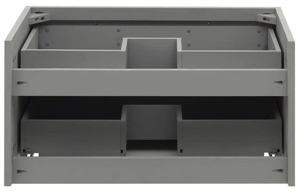 Fresca FCB6130ES-VSL Fresca Lucera 30" Espresso Wall Hung Vessel Sink Modern Bathroom Cabinet