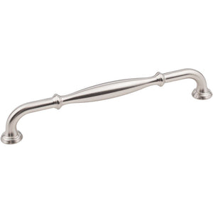 Jeffrey Alexander 658-192SN 192 mm Center-to-Center Satin Nickel Tiffany Cabinet Pull