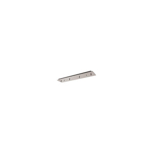 Kuzco CNP04AC-BN 4 Head Canopy SSL/SVT Wire BR-NICK