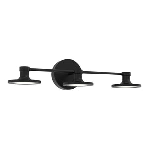 Alora VL418021MB ISSA 21" VANITY MATTE BLACK 120V TRIAC/ELV LED 3000K 90CRI 20W