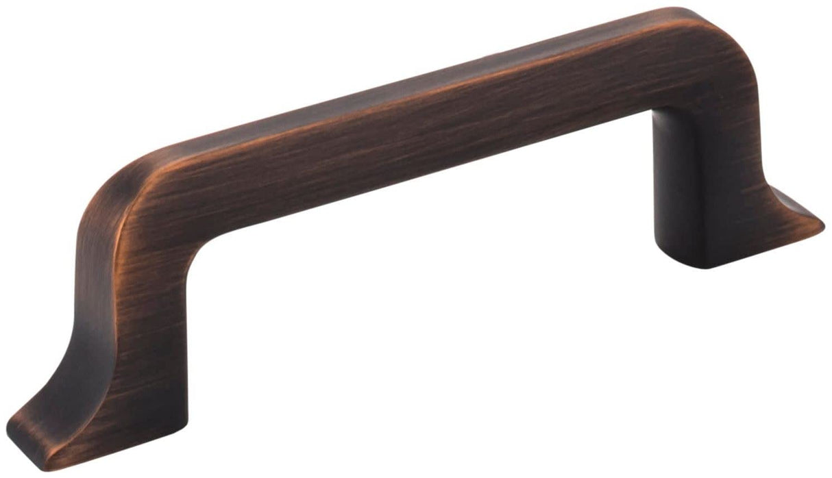 Jeffrey Alexander 839-3DBAC 3" Center-to-Center Brushed Oil Rubbed Bronze Callie Cabinet Pull
