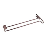 Hardware Resources 9409005 Brushed Oil Rubbed Bronze Wire Stemware Rack