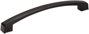 Jeffrey Alexander 549-160MB 160 mm Center-to-Center Matte Black Merrick Cabinet Pull