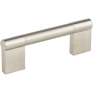 Elements 645-96SN 96 mm Center-to-Center Satin Nickel Knox Cabinet Bar Pull