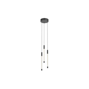 Kuzco MP75213-BK MOTIF 13" 3 HEAD MULTI-PENDANT BLACK 12W 120VAC WITH LED DRIVER 2700K 90CRI