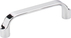 Elements 239-96BC 96 mm Center-to-Center Brushed Chrome Brenton Cabinet Pull