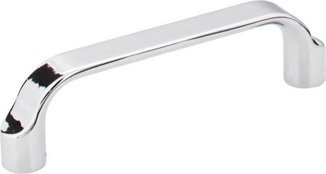 Elements 239-96BC 96 mm Center-to-Center Brushed Chrome Brenton Cabinet Pull