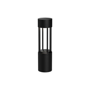 Kuzco EB41924-BK KNOX 24" EXTERIOR BOLLARD TEXTURED BLACK 120-277V TRIAC/ELV LED 3000K 80CRI 24W