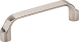 Elements 239-96BC 96 mm Center-to-Center Brushed Chrome Brenton Cabinet Pull