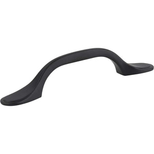 Elements 254-3MB 3" Center-to-Center Matte Black Kenner Cabinet Pull