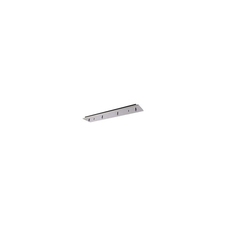 Kuzco CNP04AC-CH 4 Head Canopy SSL/SVT Wire CHROME