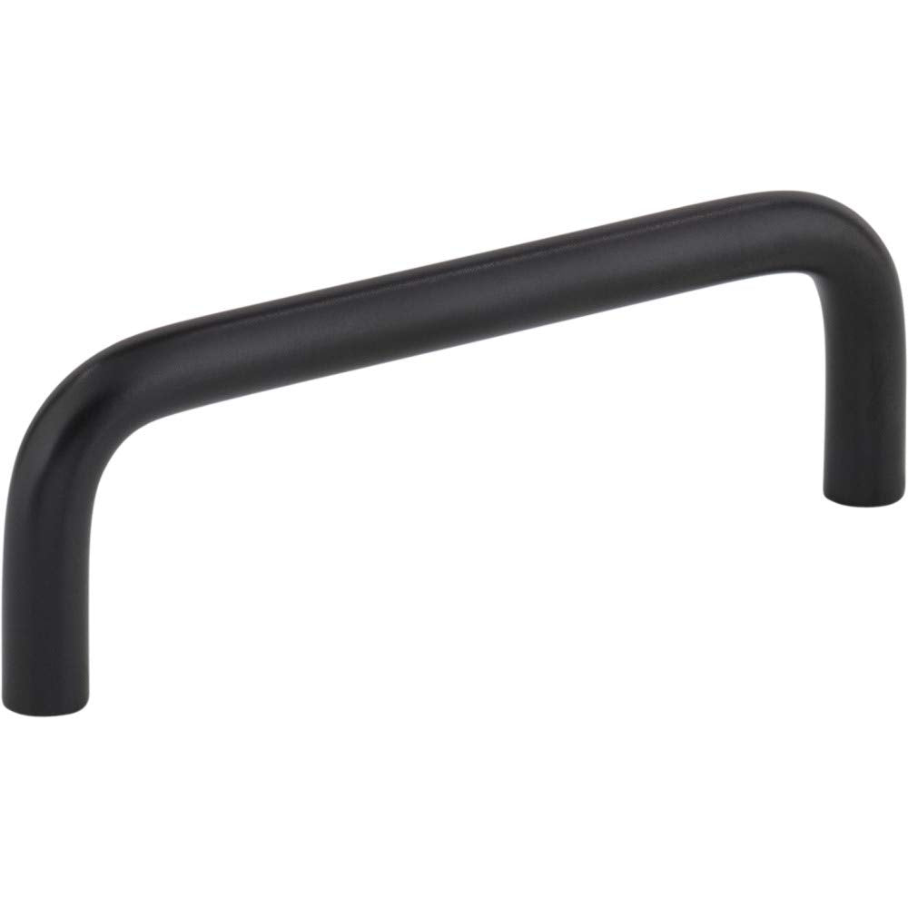 Elements S271-3.5MB 3-1/2" Center-to-Center Matte Black Torino Cabinet Wire Pull