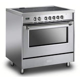 Verona VDFSEE365SS Designer 36" Electric Glass Top Range - Stainless Steel