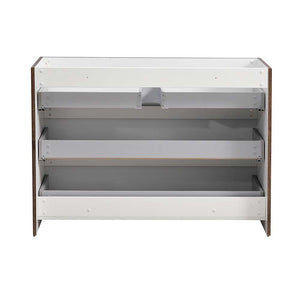 Fresca FCB9348RW Fresca Lazzaro 48" Rosewood Free Standing Modern Bathroom Cabinet