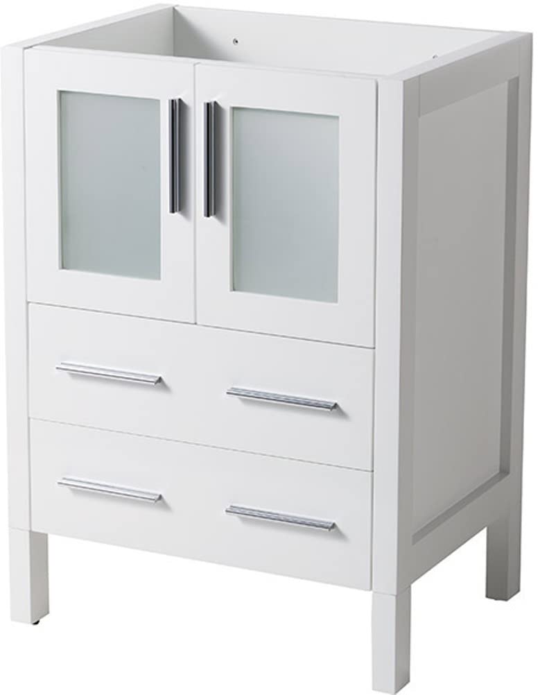 Fresca FCB6224WH Fresca Torino 24" White Modern Bathroom Cabinet