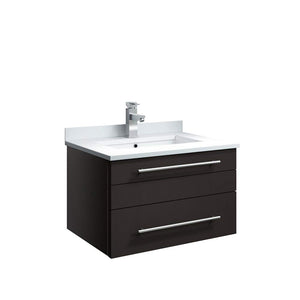 Fresca FCB6124ES-UNS-CWH-U Espresso Wall Bathroom Cabinet