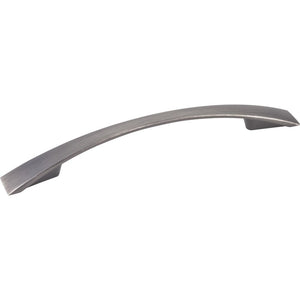 Jeffrey Alexander 847-128BNBDL 128 mm Center-to-Center Brushed Pewter Flared Regan Cabinet Pull