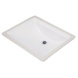 Gerber G0012760 White Logan Square Rectangular Standard Undercounter Bathroom Sink