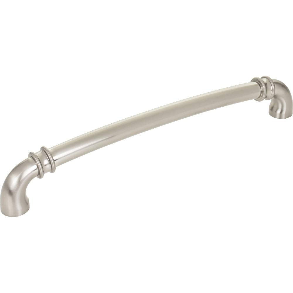Jeffrey Alexander 445-12SN 12" Center-to-Center Satin Nickel Marie Appliance Handle