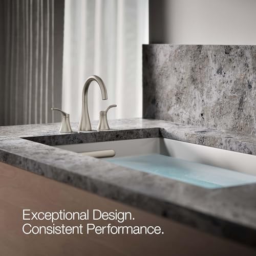Kohler T26426-4-CP SIMPLICE Deck-mount bath faucet trim, Polished Chrome