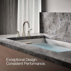 Kohler T26426-4-CP SIMPLICE Deck-mount bath faucet trim, Polished Chrome