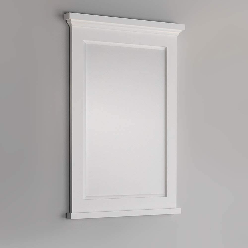 Fresca FMR2424GRV Fresca Windsor 24" Gray Textured Bathroom Mirror