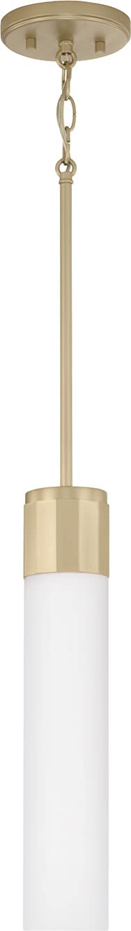 Capital Lighting 346211SF Sutton 1 Light Pendant Soft Gold