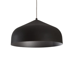 Kuzco PD9117-BK/BK HELENA 17" PENDANT OUTER BLACK INNER BLACK SHADE 37W 120VAC LED 3000K 90CRI