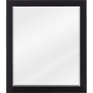 Jeffrey Alexander MIR2CAD-24-BK 24 W x 1" D x 28" H Black Cade mirror