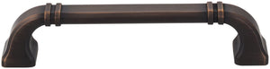 Jeffrey Alexander 165-128DBAC 128 mm Center-to-Center Brushed Oil Rubbed Bronze Ella Cabinet Pull